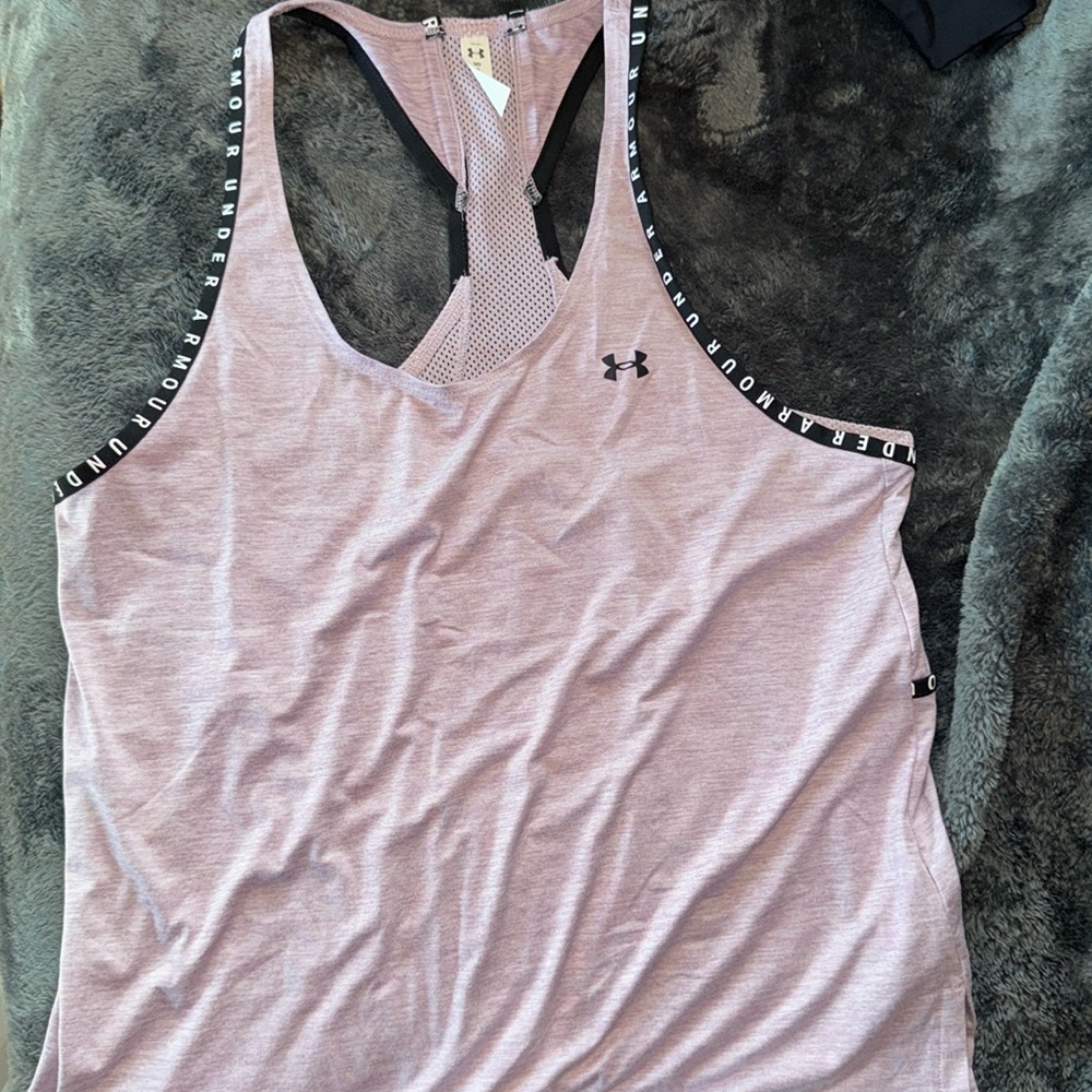 Women’s Under Armor Knockout Mesh BackTank Top